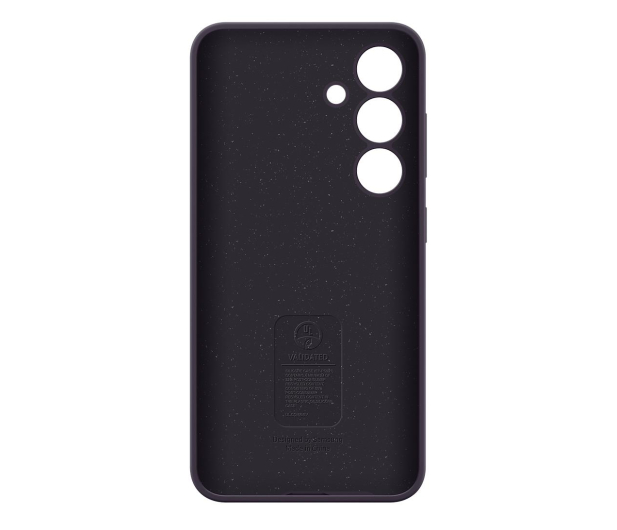 Samsung Silicone Case do Galaxy S24 ciemny fiolet - 1210629 - zdjęcie 4